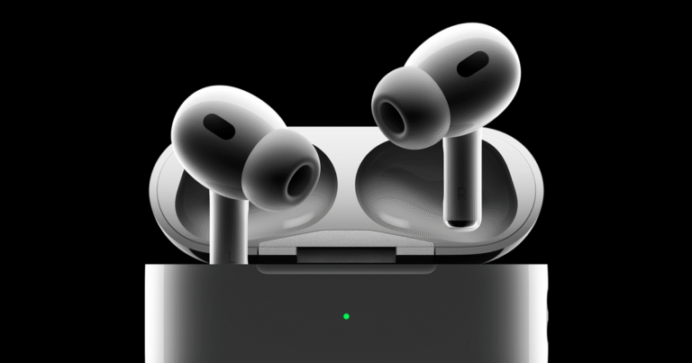 Apple AirPods Pro 2 Wireless Earbuds, Active Noise Cancellation, Hearing Aid Feature, Bluetooth Headphones, Transparency, Personalized Spatial Audio, High-Fidelity Sound, H2 Chip, USB-C Charging